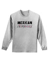 Mexican Princess - Cinco de Mayo Adult Long Sleeve Shirt by TooLoud-Long Sleeve Shirt-TooLoud-AshGray-Small-Davson Sales