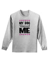 My Dog Rescued Me Adult Long Sleeve Shirt-Long Sleeve Shirt-TooLoud-AshGray-Small-Davson Sales