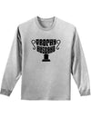 Trophy Husband Adult Long Sleeve Shirt-Long Sleeve Shirt-TooLoud-AshGray-Small-Davson Sales