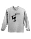 Rudolf the Ratchet Reindeer Adult Long Sleeve Shirt-Long Sleeve Shirt-TooLoud-AshGray-Small-Davson Sales