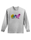 Real Life Peepers Adult Long Sleeve Shirt-Long Sleeve Shirt-TooLoud-AshGray-Small-Davson Sales