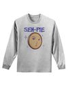 Sen-Pie Sama Kun San Chan Adult Long Sleeve Shirt-Long Sleeve Shirt-TooLoud-AshGray-Small-Davson Sales