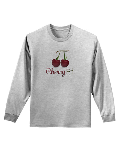 Cherry Pi Adult Long Sleeve Shirt