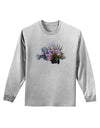 Lionfish Adult Long Sleeve Shirt-Long Sleeve Shirt-TooLoud-AshGray-Small-Davson Sales