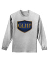 GLHF - Good Luck Have Fun Adult Long Sleeve Shirt by TooLoud-Long Sleeve Shirt-TooLoud-AshGray-Small-Davson Sales