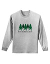 Run Forest Run Funny Adult Long Sleeve Shirt by TooLoud-TooLoud-AshGray-Small-Davson Sales