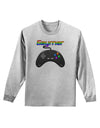 Gaymer Color Adult Long Sleeve Shirt-Long Sleeve Shirt-TooLoud-AshGray-Small-Davson Sales