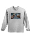 Two Bighorn Rams Adult Long Sleeve Shirt-Long Sleeve Shirt-TooLoud-AshGray-Small-Davson Sales