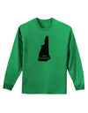 New Hampshire - United States Shape Adult Long Sleeve Shirt by TooLoud-Long Sleeve Shirt-TooLoud-Kelly-Green-Small-Davson Sales