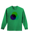 CMYK Color Model Adult Long Sleeve Shirt by TooLoud-Long Sleeve Shirt-TooLoud-Kelly-Green-Small-Davson Sales