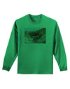 Montezuma Castle Arizona Adult Long Sleeve Shirt-Long Sleeve Shirt-TooLoud-Kelly-Green-Small-Davson Sales