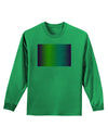 CMY Graphic Rainbow Adult Long Sleeve Shirt-Long Sleeve Shirt-TooLoud-Kelly-Green-Small-Davson Sales