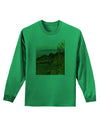 Nature Photography - Gentle Sunrise Adult Long Sleeve Shirt by-Long Sleeve Shirt-TooLoud-Kelly-Green-Small-Davson Sales