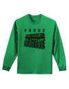 Proud Arizona Native Adult Long Sleeve Shirt-Long Sleeve Shirt-TooLoud-Kelly-Green-Small-Davson Sales