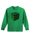 Autism Awareness - Cube Color Adult Long Sleeve Shirt-Long Sleeve Shirt-TooLoud-Kelly-Green-Small-Davson Sales