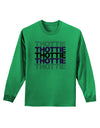 THOTTIE Adult Long Sleeve Shirt-Long Sleeve Shirt-TooLoud-Kelly-Green-Small-Davson Sales