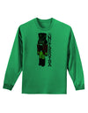 The Nutbrotha - Black Nutcracker Adult Long Sleeve Shirt by-Long Sleeve Shirt-TooLoud-Kelly-Green-Small-Davson Sales