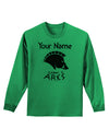 Personalized Cabin 5 Ares Adult Long Sleeve Shirt by-Long Sleeve Shirt-TooLoud-Kelly-Green-Small-Davson Sales
