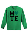 Matching Soulmate Design - Mate - Blue Adult Long Sleeve Shirt by TooLoud-Long Sleeve Shirt-TooLoud-Kelly-Green-Small-Davson Sales