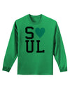 Matching Soulmate Design - Soul - Blue Adult Long Sleeve Shirt by TooLoud-Long Sleeve Shirt-TooLoud-Kelly-Green-Small-Davson Sales