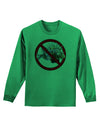 No Lionfish Adult Long Sleeve Shirt-Long Sleeve Shirt-TooLoud-Kelly-Green-Small-Davson Sales