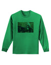 Sidecar Motorcycle Photo Adult Long Sleeve Shirt-Long Sleeve Shirt-TooLoud-Kelly-Green-Small-Davson Sales