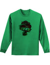 Tattoo Heart Dad Adult Long Sleeve Shirt-Long Sleeve Shirt-TooLoud-Kelly-Green-Small-Davson Sales