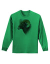 Majestic Bighorn Ram Adult Long Sleeve Shirt-Long Sleeve Shirt-TooLoud-Kelly-Green-Small-Davson Sales