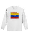 Venezuela Flag Adult Long Sleeve Shirt-Long Sleeve Shirt-TooLoud-White-Small-Davson Sales