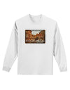 Colorado Painted Rocks Text Adult Long Sleeve Shirt-Long Sleeve Shirt-TooLoud-White-Small-Davson Sales