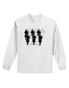 Eleven Pipers Piping Adult Long Sleeve Shirt-Long Sleeve Shirt-TooLoud-White-Small-Davson Sales