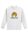 Follow Your Heart Fortune Adult Long Sleeve Shirt-Long Sleeve Shirt-TooLoud-White-Small-Davson Sales