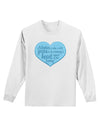 Adoption is When - Mom and Son Quote Adult Long Sleeve Shirt by TooLoud-Long Sleeve Shirt-TooLoud-White-Small-Davson Sales