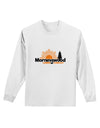 Morningwood Company Funny Adult Long Sleeve Shirt by TooLoud-TooLoud-White-Small-Davson Sales