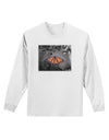 Monarch Butterfly Photo Adult Long Sleeve Shirt-Long Sleeve Shirt-TooLoud-White-Small-Davson Sales