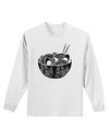 Pho Sho Adult Long Sleeve Shirt-Long Sleeve Shirt-TooLoud-White-Small-Davson Sales