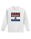 Red White & Booze Adult Long Sleeve Shirt-Long Sleeve Shirt-TooLoud-White-Small-Davson Sales