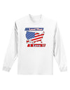 Land That I Love USA Adult Long Sleeve Shirt-Long Sleeve Shirt-TooLoud-White-Small-Davson Sales