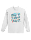 Happy 4th of July - Fireworks Design Adult Long Sleeve Shirt-Long Sleeve Shirt-TooLoud-White-Small-Davson Sales