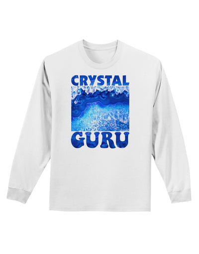 Crystal Guru Adult Long Sleeve Shirt-Long Sleeve Shirt-TooLoud-White-Small-Davson Sales