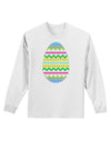 Colorful Easter Egg Adult Long Sleeve Shirt-Long Sleeve Shirt-TooLoud-White-Small-Davson Sales