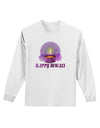 Happy Diwali Purple Candle Adult Long Sleeve Shirt by TooLoud-Long Sleeve Shirt-TooLoud-White-Small-Davson Sales