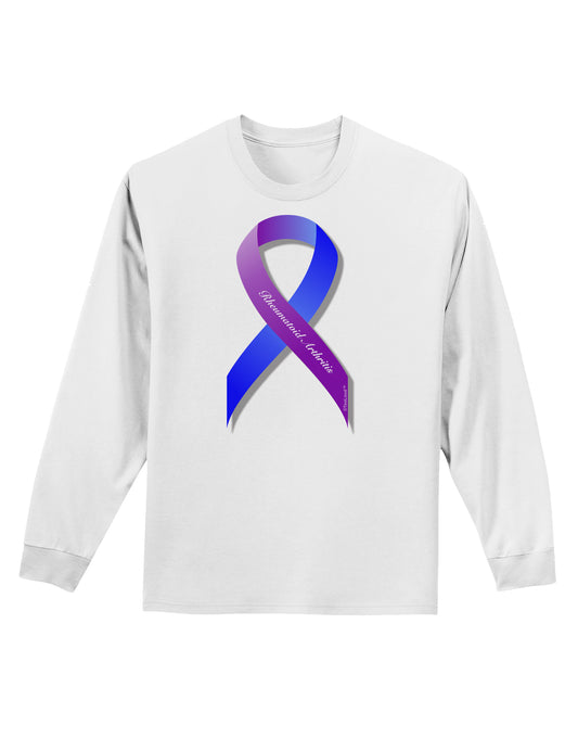 TooLoud Rheumatoid Arthritis Adult Long Sleeve Shirt-Long Sleeve Shirt-TooLoud-White-Small-Davson Sales