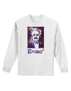 Cosmic Galaxy - E equals mc2 Adult Long Sleeve Shirt by TooLoud-Long Sleeve Shirt-TooLoud-White-Small-Davson Sales