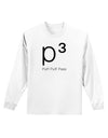 P� - Puff Puff Pass - Smoking Etiquette Adult Long Sleeve Shirt-Long Sleeve Shirt-TooLoud-White-Small-Davson Sales