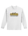 The Burgh Adult Long Sleeve Shirt-Long Sleeve Shirt-TooLoud-White-Small-Davson Sales