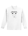 Zombie Apocalypse Melee Weapons Expert Adult Long Sleeve Shirt-Long Sleeve Shirt-TooLoud-White-Small-Davson Sales