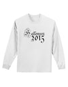 Halloween Current Year Script Text Adult Long Sleeve Shirt-Long Sleeve Shirt-TooLoud-White-Small-Davson Sales