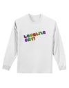 Legalize Gay - Rainbow Adult Long Sleeve Shirt-Long Sleeve Shirt-TooLoud-White-Small-Davson Sales