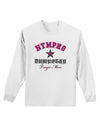 Nympho Dumpster Tragic Mess Adult Long Sleeve Shirt by-Long Sleeve Shirt-TooLoud-White-Small-Davson Sales